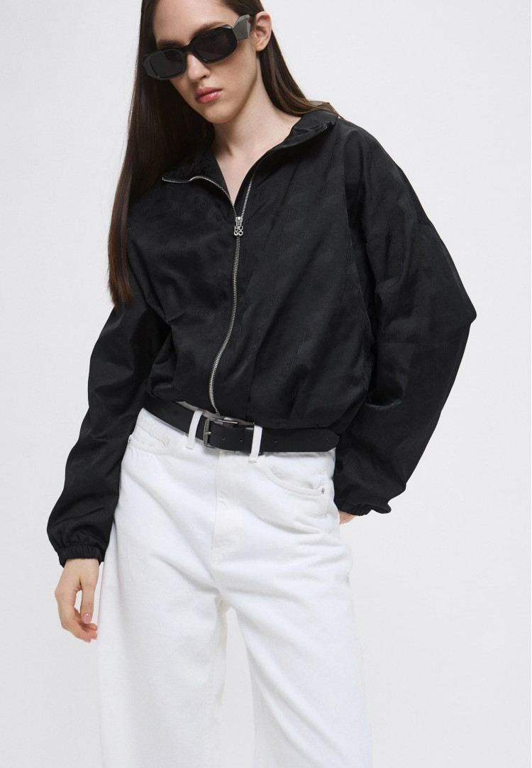 Ветровка Relaxed Fit для женщин (479967), цвет Черный - №5