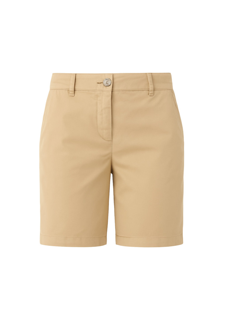Шорти Regular fit для жінок (479976), колір Бежевий - №1