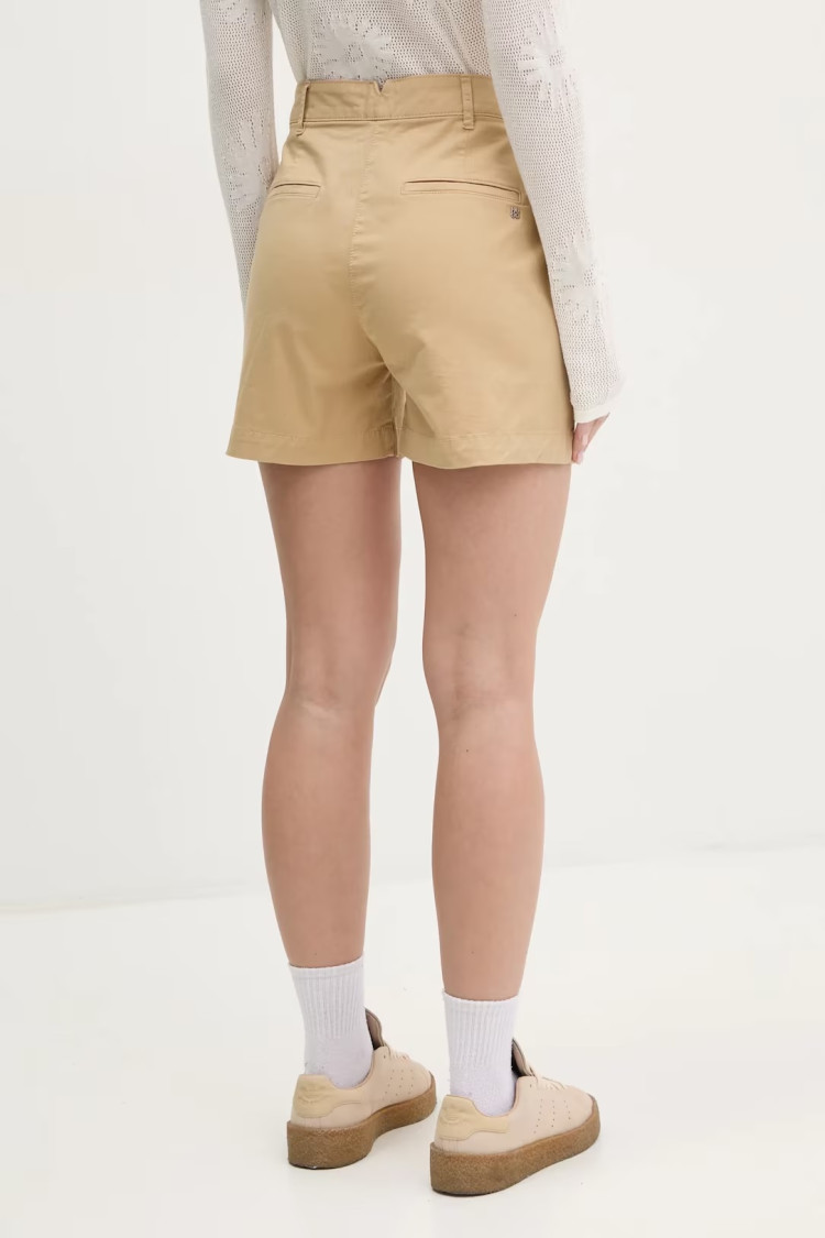 Шорти Regular fit для жінок (479976), колір Бежевий - №5