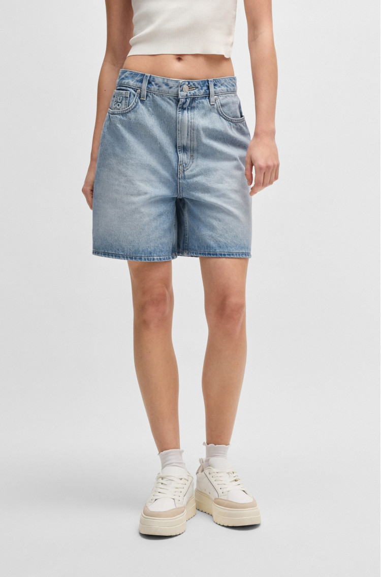 Шорти джинсові Regular Fit — фото 3