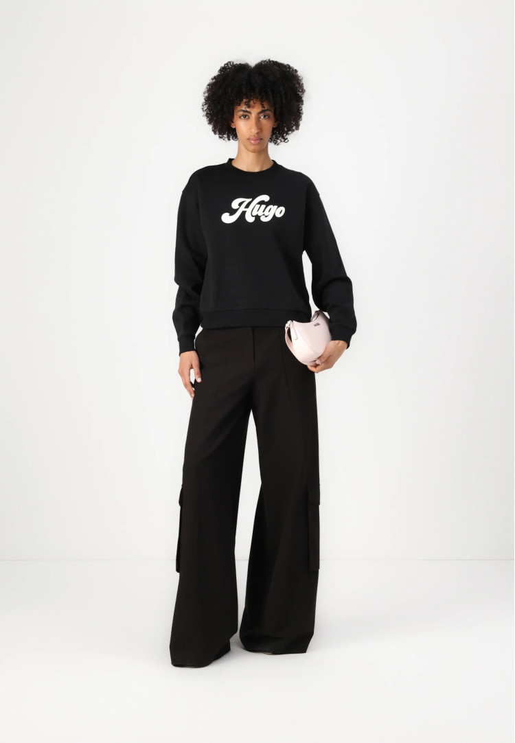 Толстовка Relaxed fit для женщин (479988), цвет Черный - №3