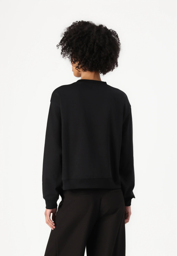 Толстовка Relaxed fit для женщин (479988), цвет Черный - №4