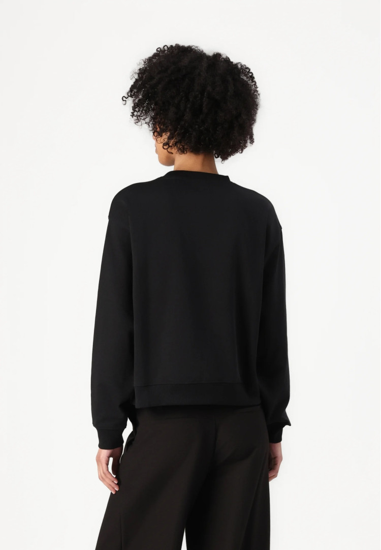 Толстовка Relaxed Fit для жінок (479988), колір Чорний - №4