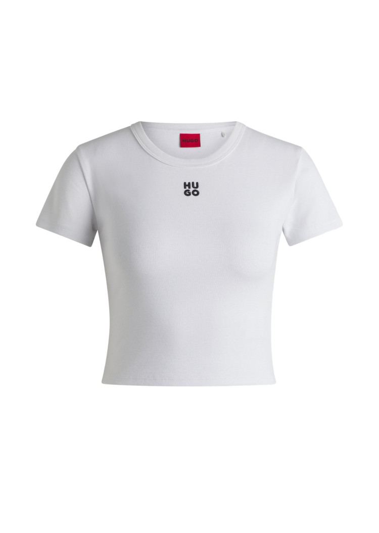 Футболка Slim fit для жінок (479990), колір Білий - №1