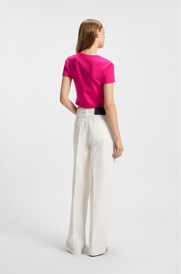 Футболка Slim fit для женщин (479991), цвет Розовый - №4