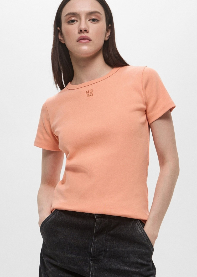 Футболка Regular Fit для жінок (479994), колір Помаранчевий - №2