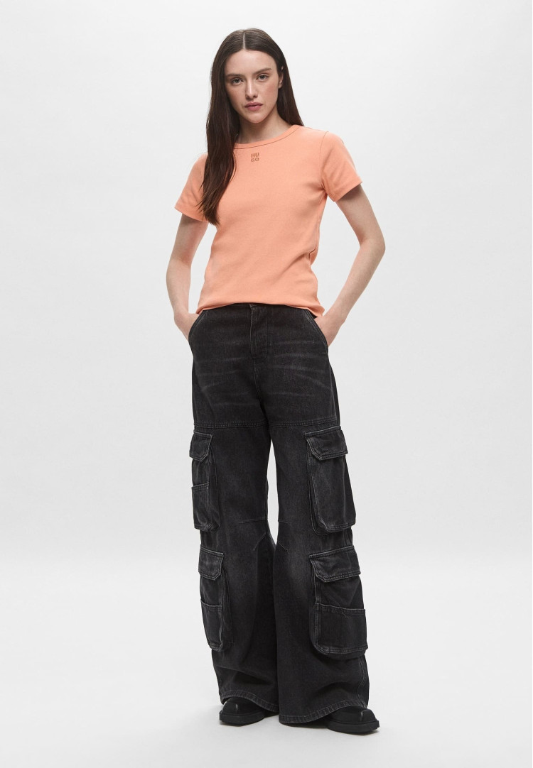 Футболка Regular Fit для жінок (479994), колір Помаранчевий - №3