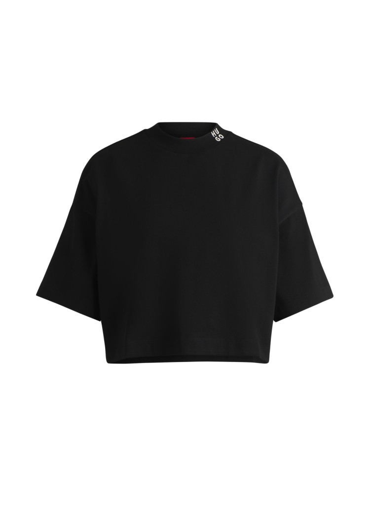 Футболка Relaxed fit для женщин (479995), цвет Черный - №1