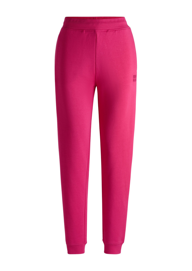 Брюки джерси Regular Fit: классический крой, средняя свобода движений. Высокая