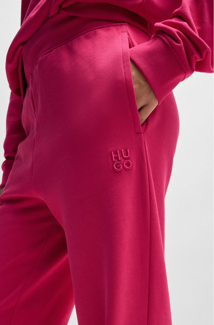 Брюки джерси Regular fit Высокая для женщин (480004), цвет Розовый - №5