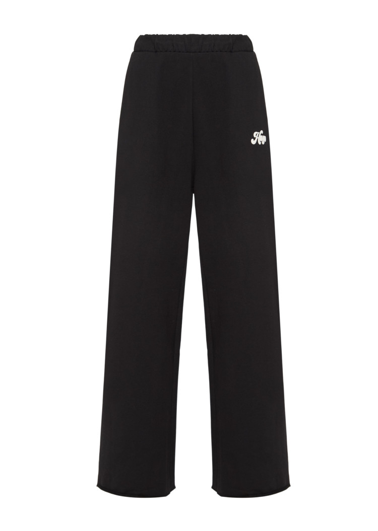 Брюки джерсі Relaxed fit для жінок (480005), колір Чорний - №1