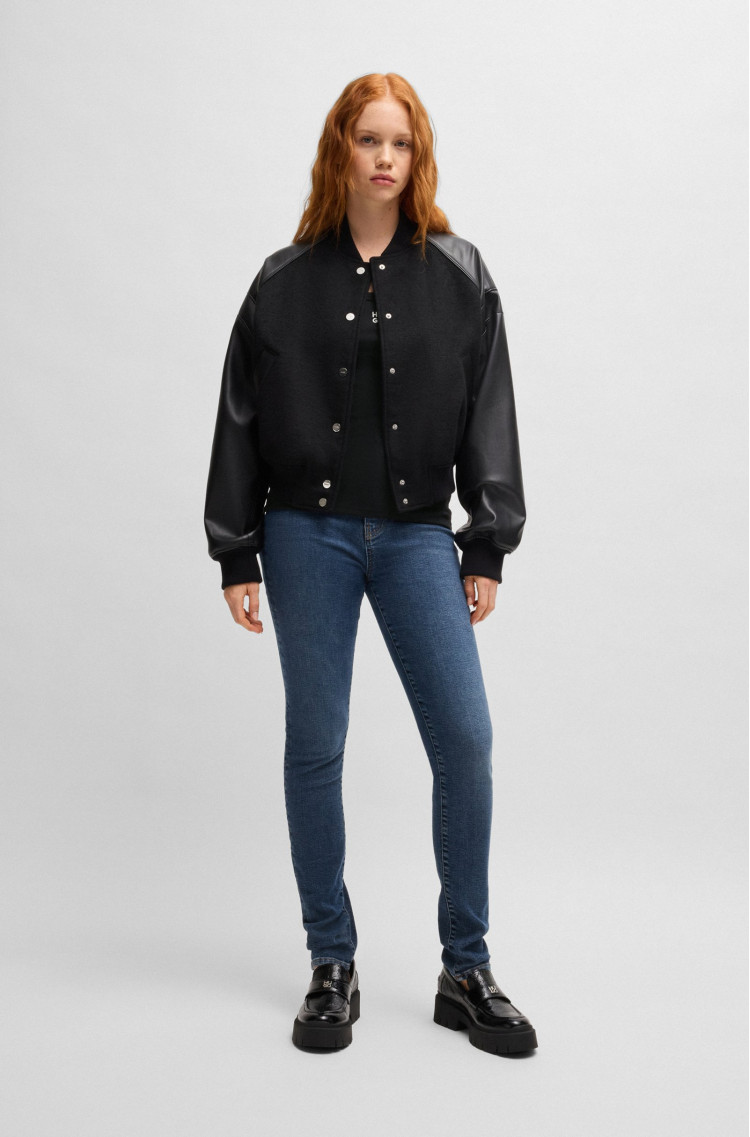 Майка Slim fit для женщин (480007), цвет Черный - №3