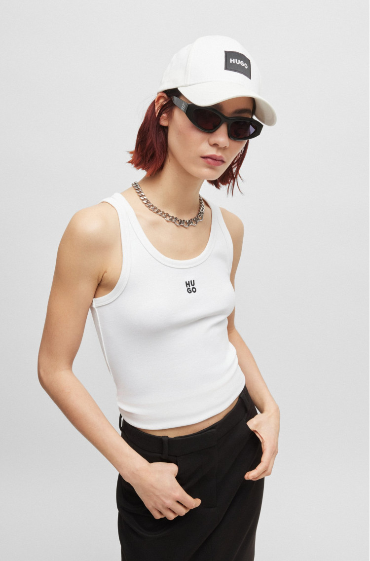 Майка Slim fit для женщин (480008), цвет Белый - №2