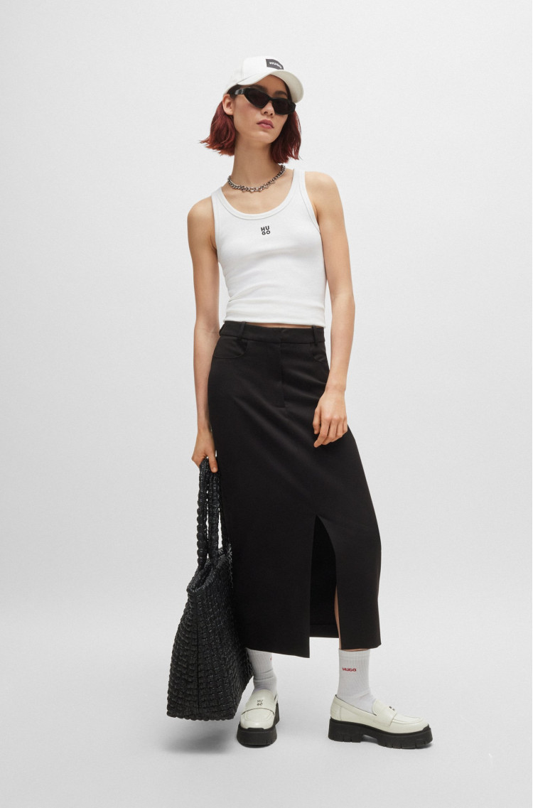 Майка Slim Fit для жінок (480008), колір Білий - №3