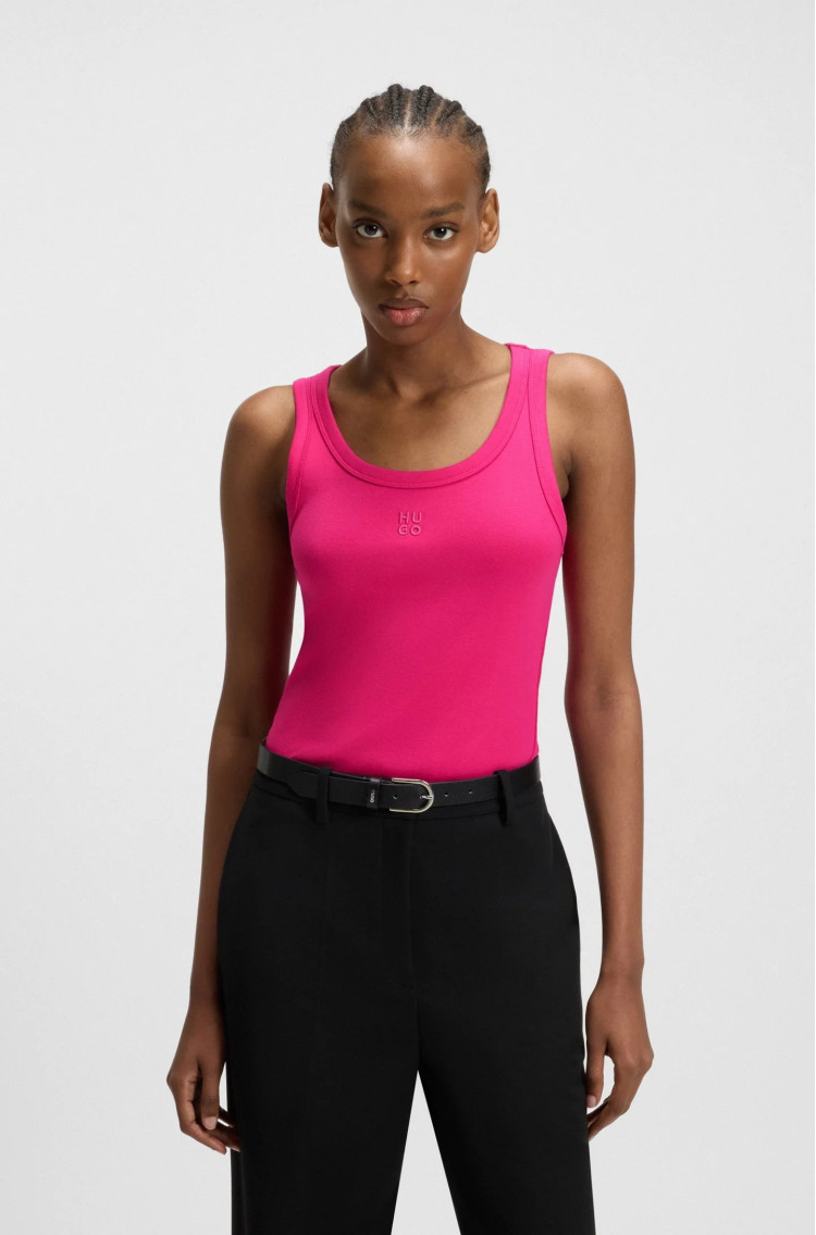 Майка Slim Fit для жінок (480009), колір Рожевий - №2