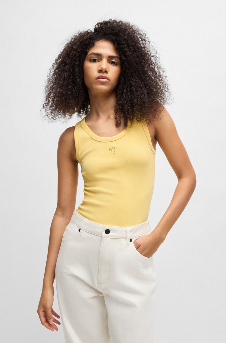 Майка Slim fit для жінок (480010), колір Жовтий - №2