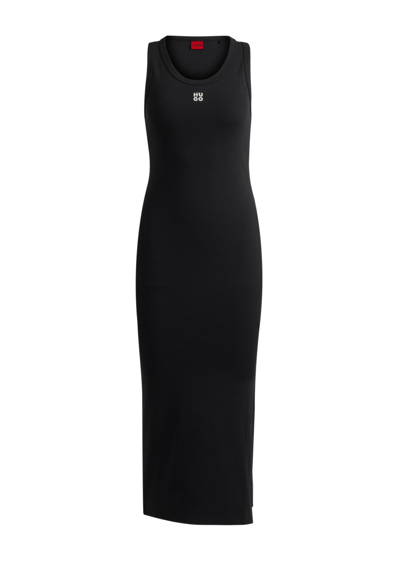 Сукні міді Slim Fit: приталений силует, але не надто вузький.
