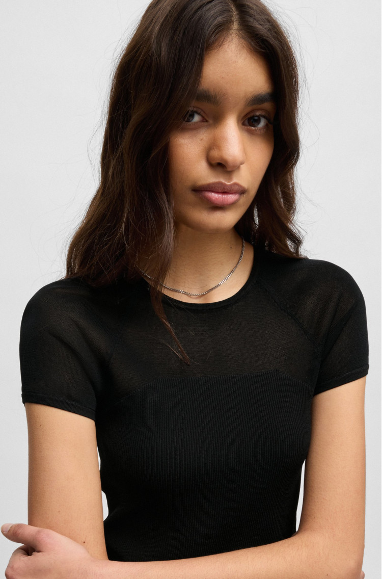 Футболка трикотажна Slim Fit — фото 5