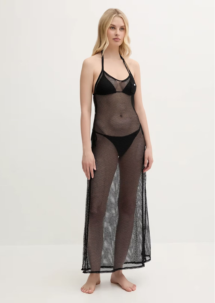 Платье пляжное Regular fit для женщин (480061), цвет Черный - №2