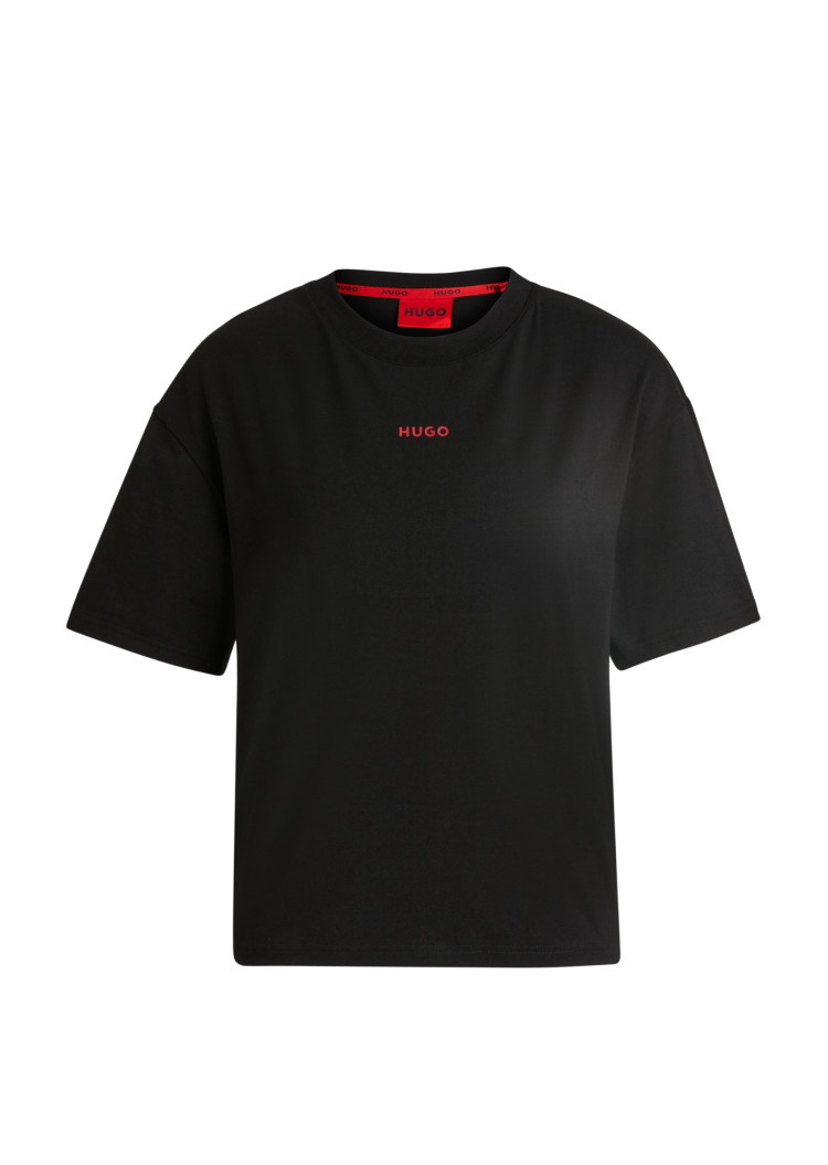Футболка Relaxed fit для жінок (480073), колір Чорний - №1