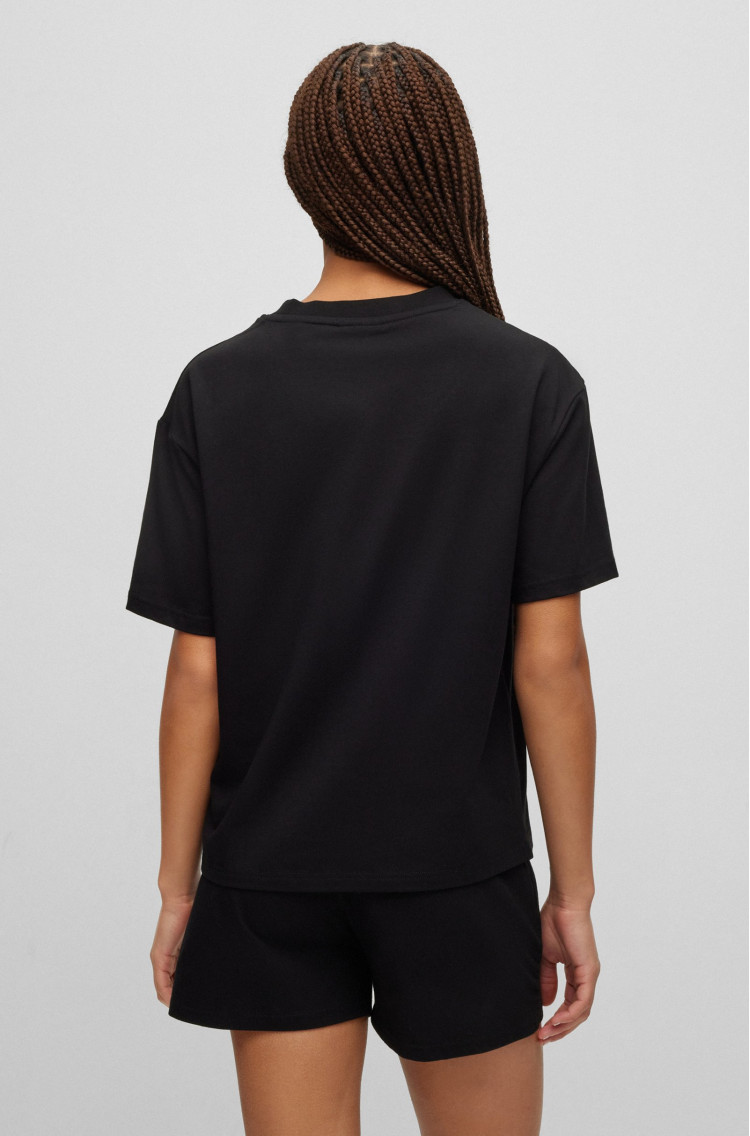 Футболка Relaxed fit для жінок (480073), колір Чорний - №4