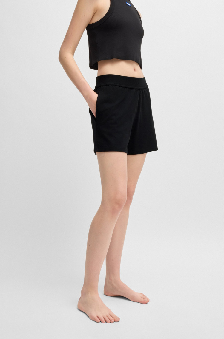 Спортивні шорти Slim fit для жінок (480077), колір Чорний - №2