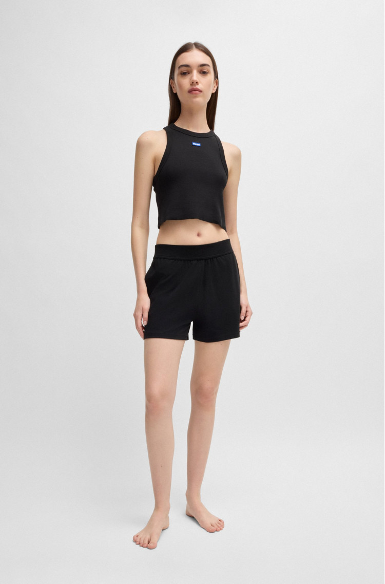 Спортивні шорти Slim fit для жінок (480077), колір Чорний - №3