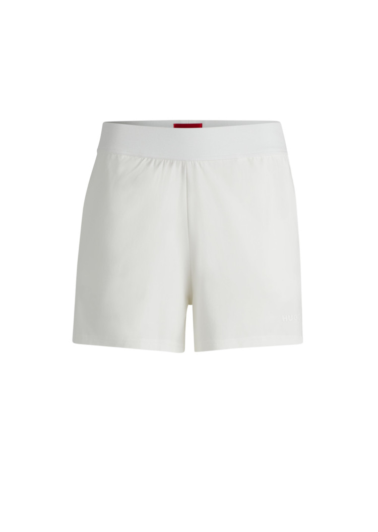Спортивные шорты Slim fit для женщин (480078), цвет Белый - №1