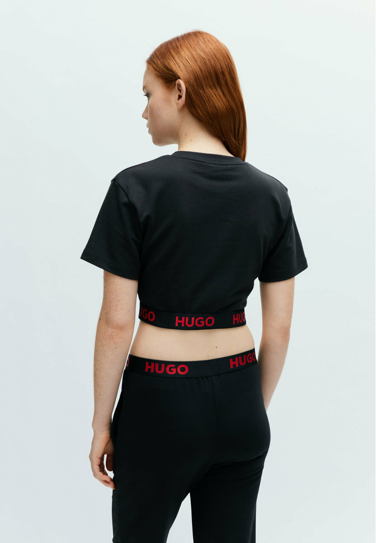 Футболка Relaxed fit для жінок (480085), колір Чорний - №4