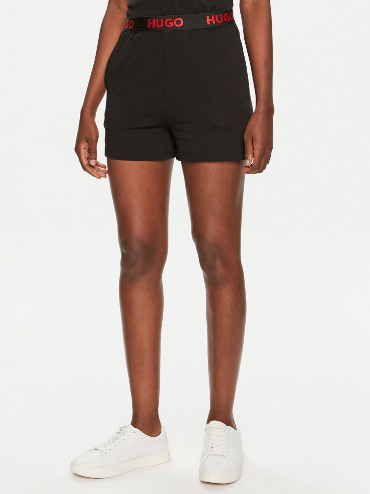 Спортивні шорти Slim fit для жінок (480086), колір Чорний - №2