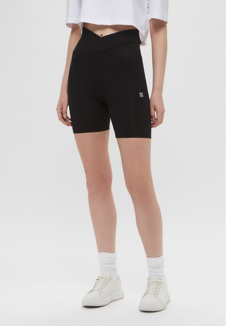 Спортивные шорты Slim fit для женщин (480099), цвет Черный - №2