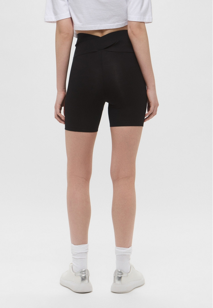 Спортивные шорты Slim fit для женщин (480099), цвет Черный - №4