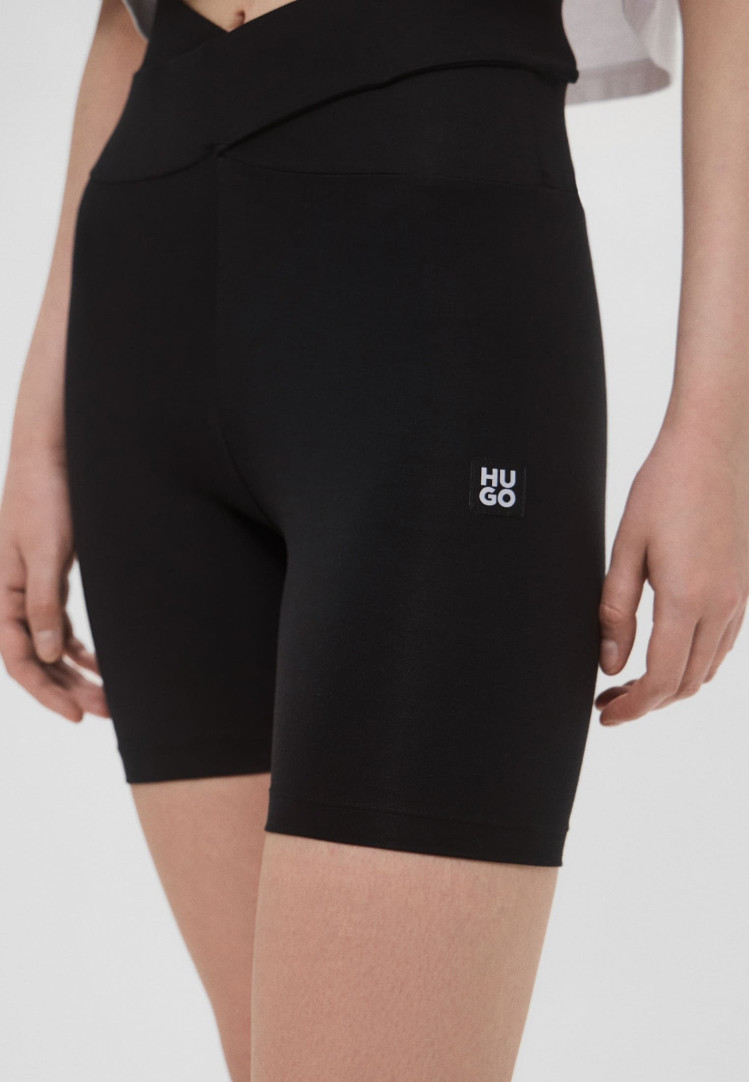 Спортивные шорты Slim fit для женщин (480099), цвет Черный - №5