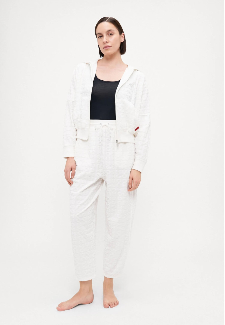 Спортивна кофта Relaxed Fit для жінок (480101), колір Білий - №3