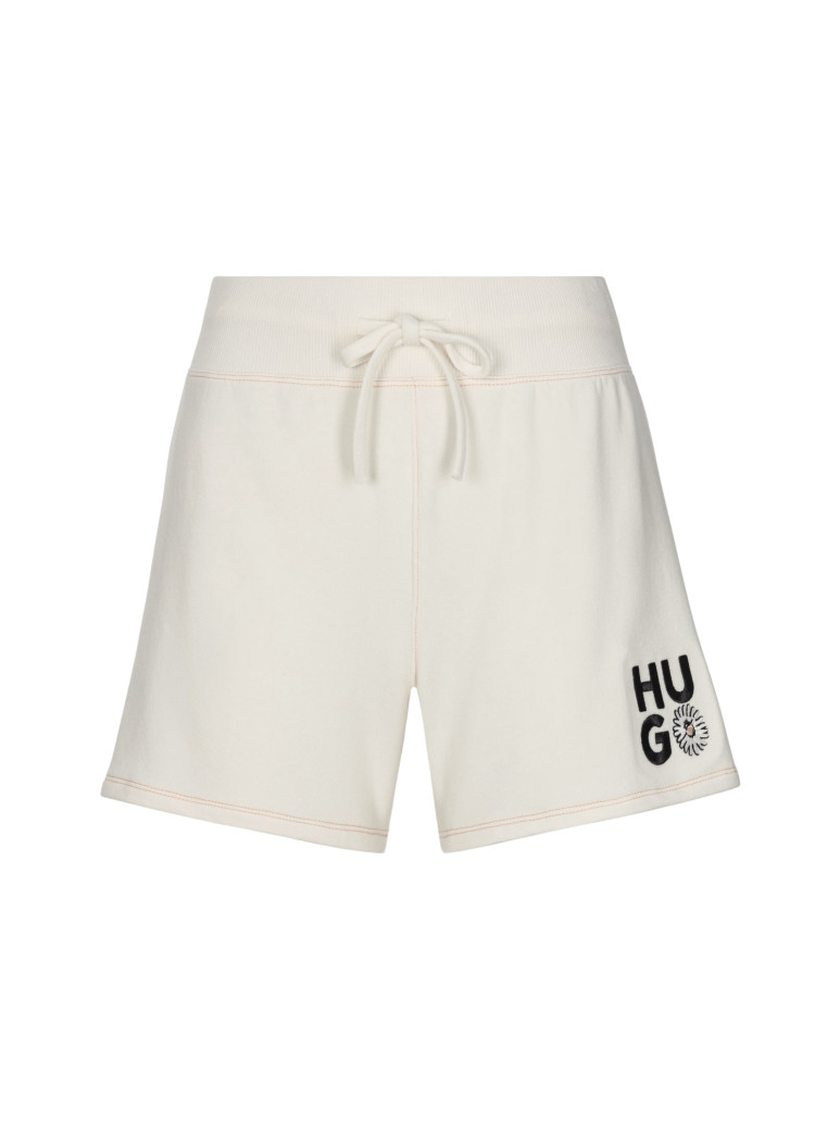 Спортивные шорты Slim fit для женщин (480102), цвет Белый - №1