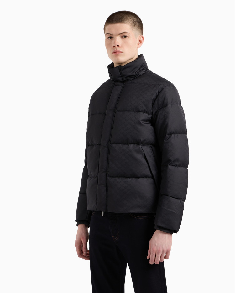Пуховик Regular Fit для мужчин (480799), цвет Черный - №2