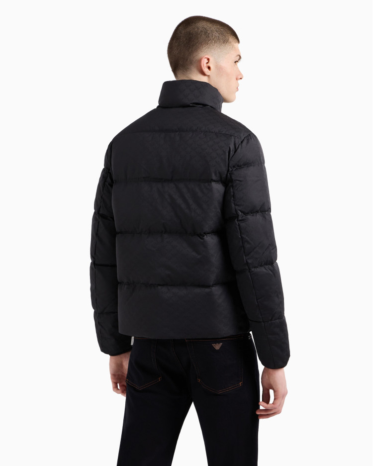 Пуховик Regular Fit для чоловіків (480799), колір Чорний - №4