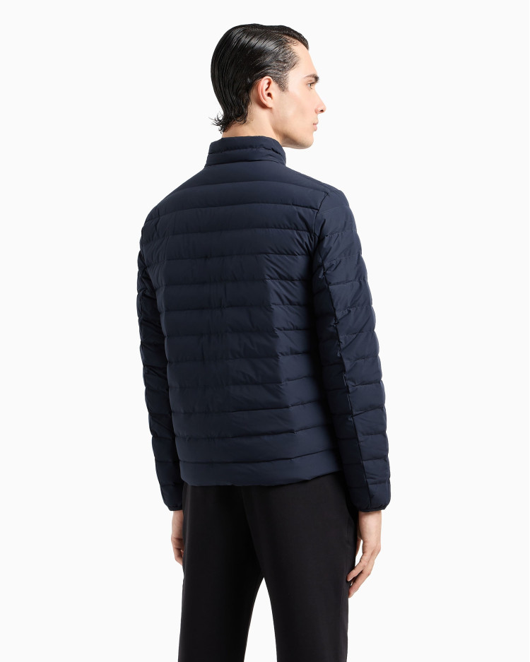 Пуховик тонкий Regular Fit для чоловіків (480803), колір Синій - №4