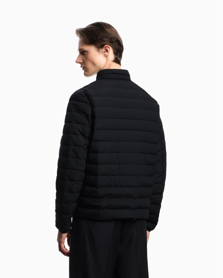 Пуховик Regular Fit для чоловіків (480804), колір Чорний - №4