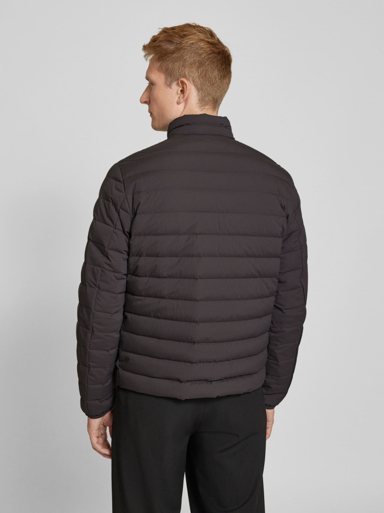 Пуховик тонкий Regular Fit для чоловіків (480805), колір Сірий - №4