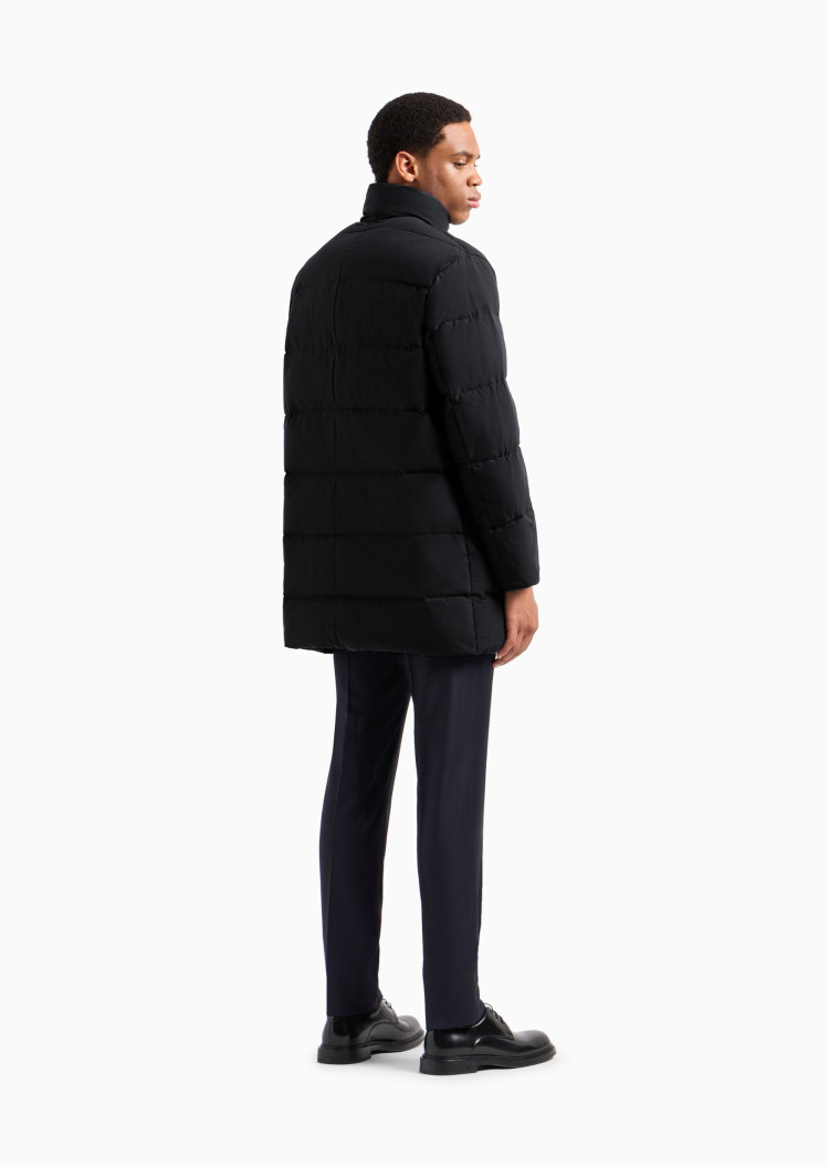 Пуховик Regular Fit для чоловіків (480809), колір Чорний - №4