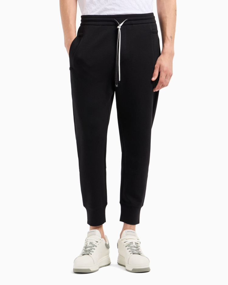 Брюки джерсі Regular Fit для чоловіків (480817), колір Чорний - №2
