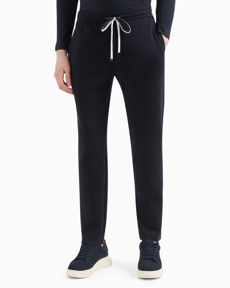 Брюки джерсі Regular Fit для чоловіків (480818), колір Синій - №2