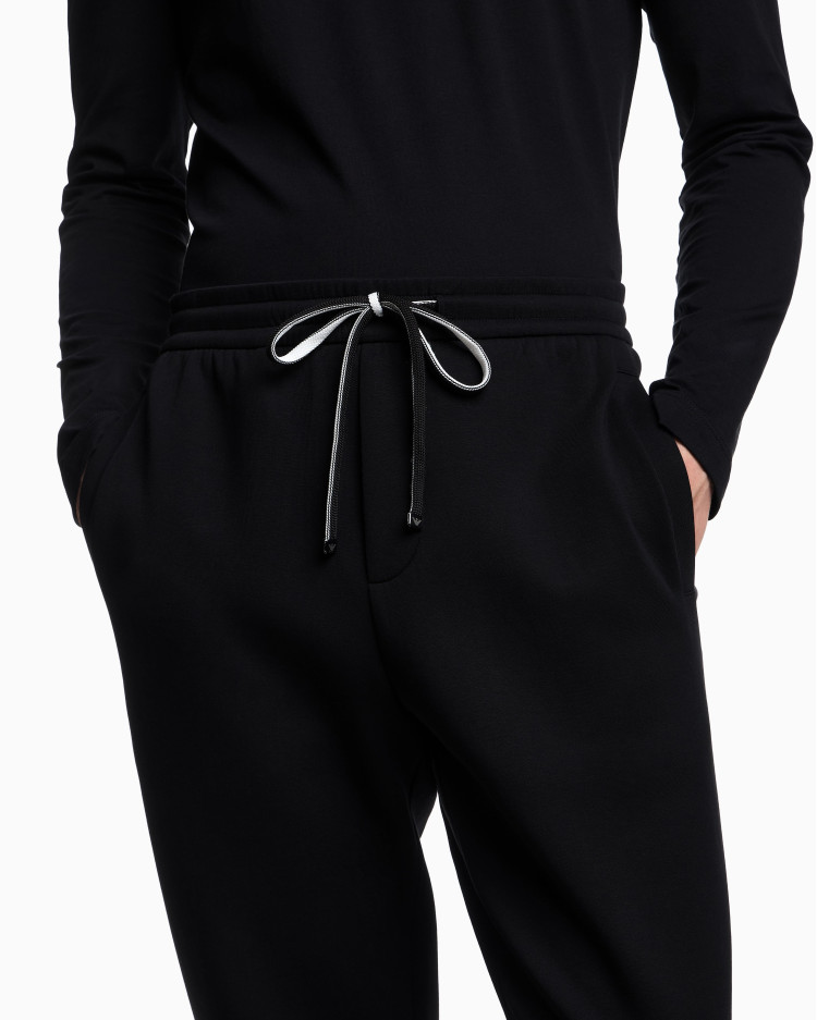 Брюки джерсі Regular Fit для чоловіків (480819), колір Чорний - №5