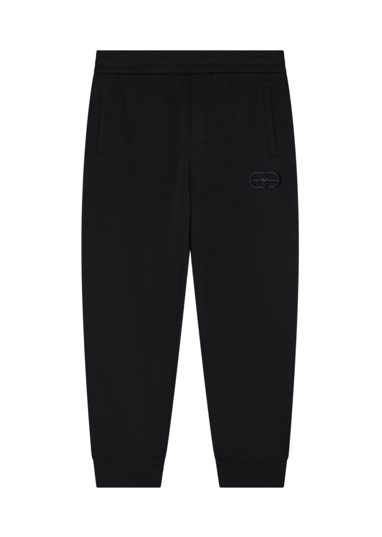 Брюки джерси Regular Fit для мужчин (480820), цвет Черный - №1