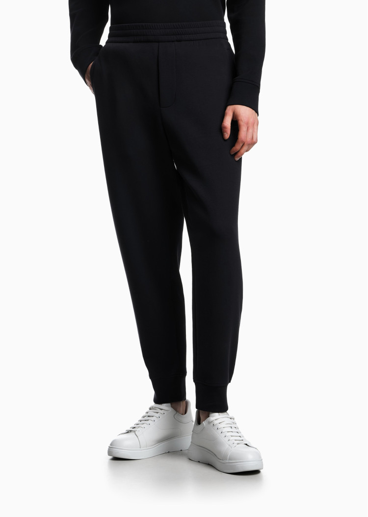 Брюки джерси Regular Fit для мужчин (480820), цвет Черный - №2