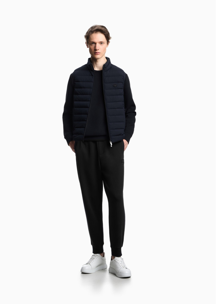 Брюки джерсі Relaxed Fit Висока для чоловіків (480820), колір Чорний - №3