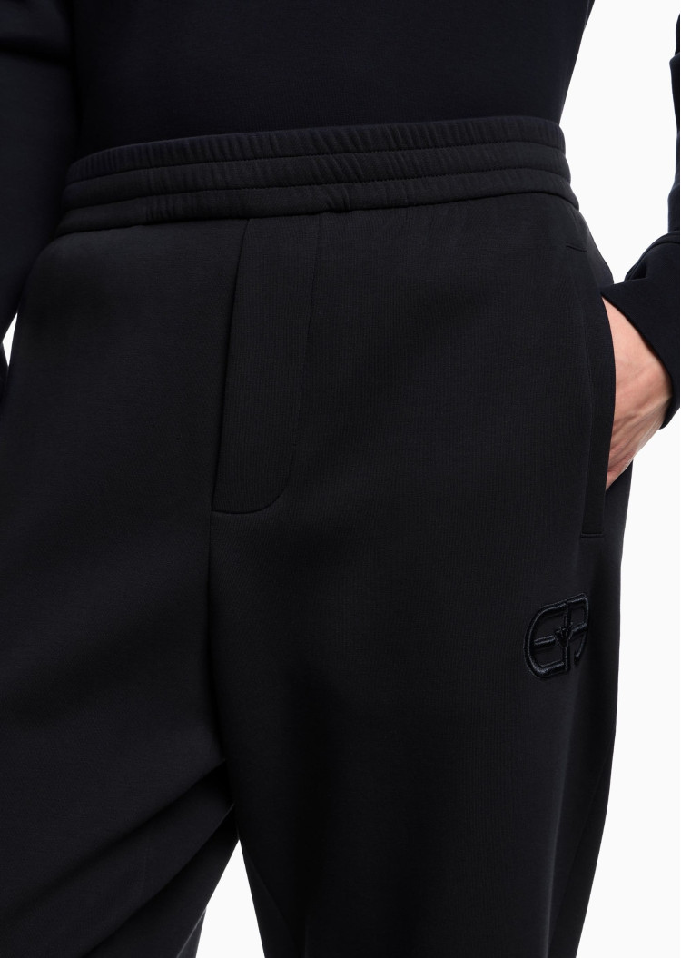 Брюки джерсі Relaxed Fit Висока для чоловіків (480820), колір Чорний - №5