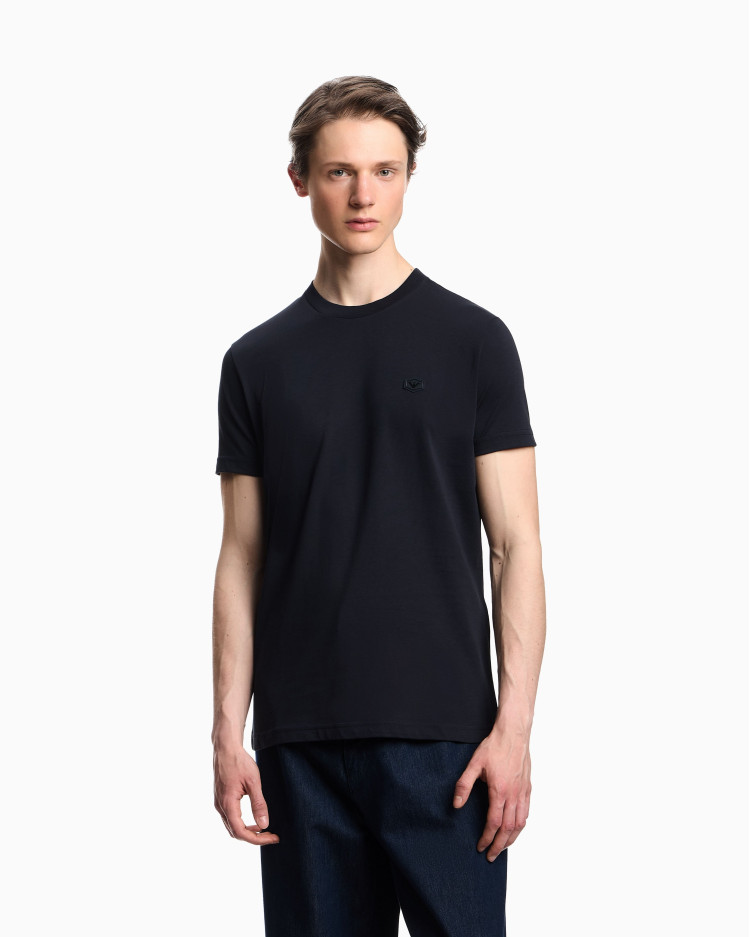 Футболка Slim Fit для чоловіків (480822), колір Синій - №2