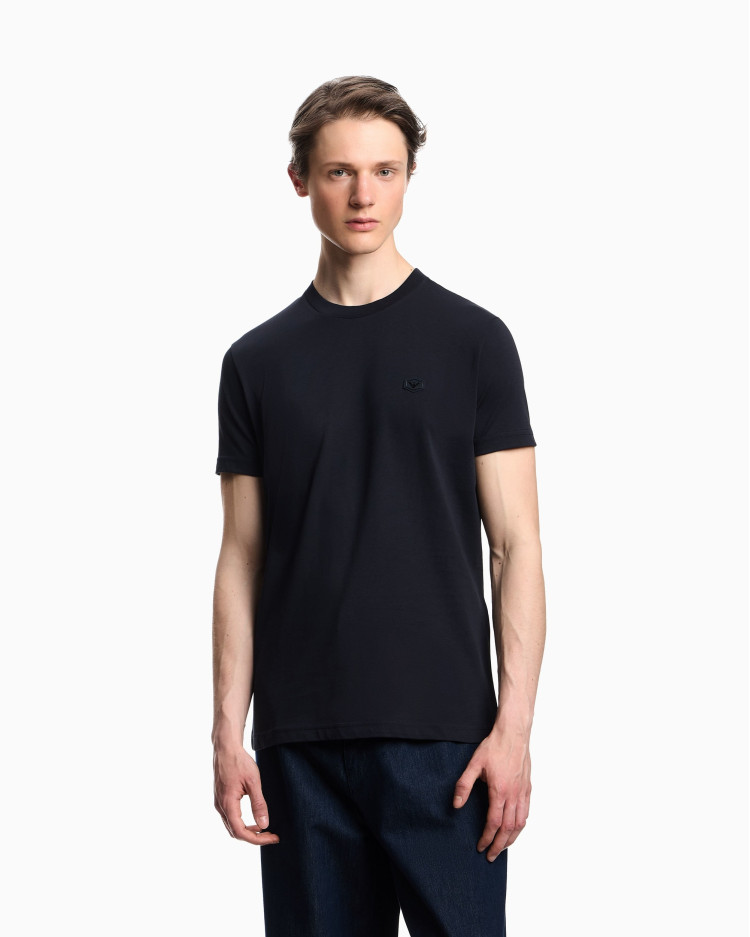 Футболка Slim Fit для чоловіків (480822), колір Синій - №2